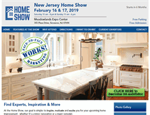 Tablet Screenshot of njhomeshow-me.com